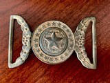 Iconic Texas confederate Civil War Buckle. - 1 of 4