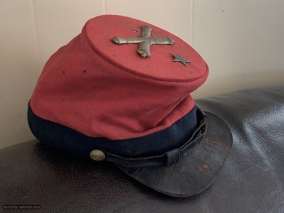 Texas Confederate Civil War Kepi.