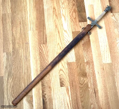 USS Congress Civil war sword Naval presentation for T. McKean Buchanan.