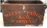 1800’s Wells Fargo & Co Express gold Strong Box. - 6 of 8