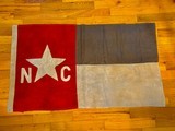 CIVIL WAR NORTH CAROLINA CONFEDERATE FLAG. - 1 of 5