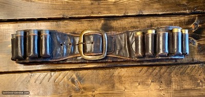Super rare Wells Fargo & Co 12 ga Shotgun Belt.