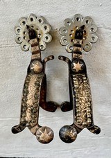 MOST UNIQUE REX SCHNITGER WYOMING SPURS. - 2 of 6