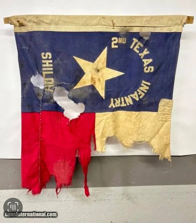 2nd Texas Infantry Confederate Flag.