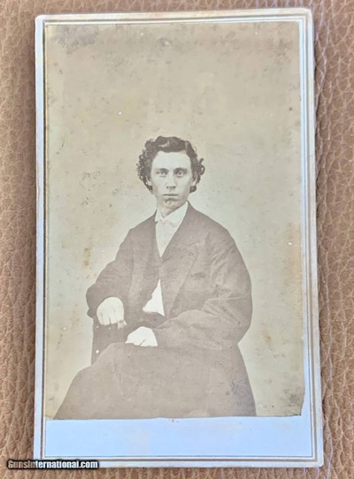 OUTLAW BILLY THE KID CDV PHOTO.