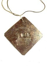 1817 Charleston Slave Tag.