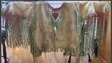 1800’s INDIAN BUFFALO HIDE ELK TOOTH SHIRT.