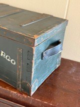 Super rare Wells Fargo & Co Salesman Sample Strong Box. - 2 of 3