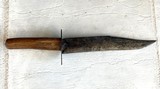 Large Antique Civil War Bowie Knife. Confederate. - 1 of 3