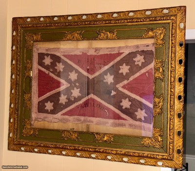 Confederate 1st Florida Civil War Presentation Flag.
