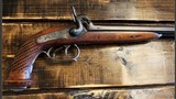 RARE Stagecoach 1860’s SXS DOUBLE BARREL CAP & BALL PISTOL. - 2 of 8