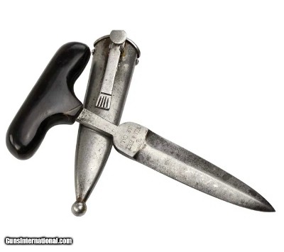 1870’s WILL & FINCK S.F. CAL PUSH DAGGER.
