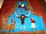 1800’s BUFFALO BILL WILD WEST BEADED VEST. - 3 of 3