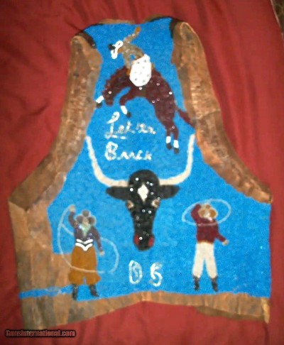 1800’s BUFFALO BILL WILD WEST BEADED VEST.