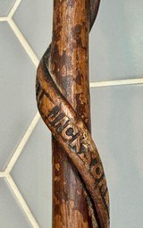 Confederate presentation Sept 1862 Antietam Battle engraved Generals name cane. - 15 of 15