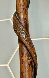 Confederate presentation Sept 1862 Antietam Battle engraved Generals name cane. - 13 of 15