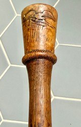 Confederate presentation Sept 1862 Antietam Battle engraved Generals name cane. - 2 of 15