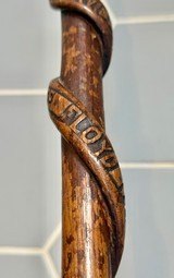 Confederate presentation Sept 1862 Antietam Battle engraved Generals name cane. - 10 of 15