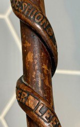 Confederate presentation Sept 1862 Antietam Battle engraved Generals name cane. - 9 of 15