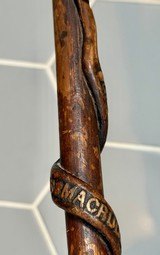 Confederate presentation Sept 1862 Antietam Battle engraved Generals name cane. - 7 of 15