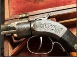 MAYNARD PRIMED POCKET REVOLVER FACTORY CASED. - 4 of 7