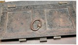 Authentic mid 1800’s Wells Fargo express cast iron gold box. - 7 of 8