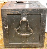 Authentic mid 1800’s Wells Fargo express cast iron gold box. - 6 of 8