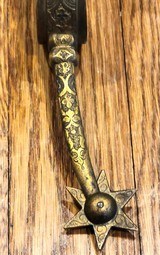 Gold Confederate General C. S. A. Spurs. - 3 of 9