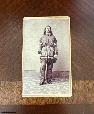 Famous Lawman Wild Bill Hickok Cdv photo.