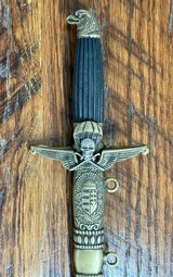 WW2 HUNGARIAN AIR FORCE DAGGER DATED 1944. - 4 of 9