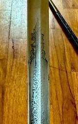 Pair 1800’s German Swords. Presentation pair. - 11 of 13