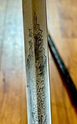 Pair 1800’s German Swords. Presentation pair. - 7 of 13