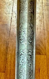 Pair 1800’s German Swords. Presentation pair. - 8 of 13