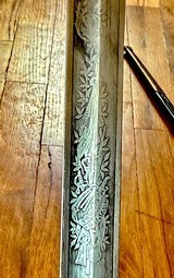 Pair 1800’s German Swords. Presentation pair. - 10 of 13