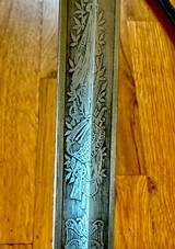 Pair 1800’s German Swords. Presentation pair. - 13 of 13