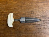 SCARCE PUSH DAGGER KNIFE CHARLES REINHARDT, BALTIMORE. - 3 of 7