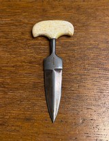 SCARCE PUSH DAGGER KNIFE CHARLES REINHARDT, BALTIMORE. - 7 of 7