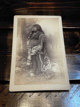 Rare Apache Indian War Chief Photo. - 1 of 2