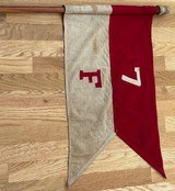Little Big Horn 7th Cav F. Company Indian Wars Guideon Flag. - 3 of 5