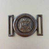 Confederate Navy Civil War Buckle. - 2 of 3