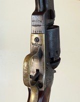 Factory Engraved Manhattan revolver. Civil war. - 7 of 9