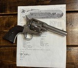 Colt Single action Sheriff’s Model circa 1887. Mint. Factory letter. - 2 of 6