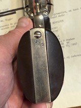 Colt Single action Sheriff’s Model circa 1887. Mint. Factory letter. - 4 of 6