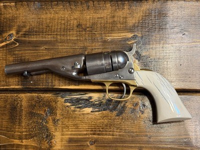 Rare 1861 Colt Conversion revolver.