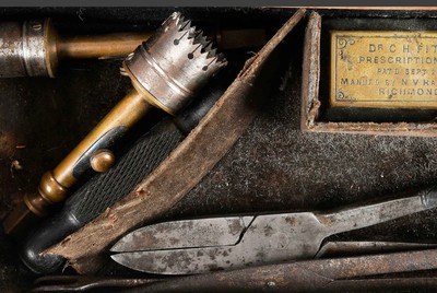 Confederate North Carolina Civil War Era Surgical kit, NC Provenance - Image 4 of 9