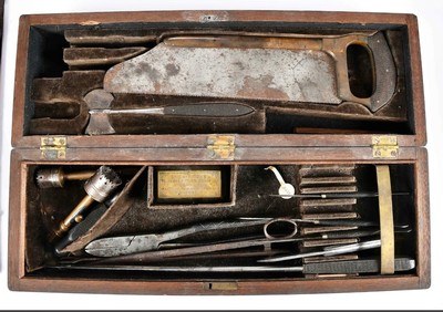 Confederate North Carolina Civil War Era Surgical kit, NC Provenance - Image 2 of 9