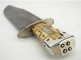 Civil War Bowie knife. Etched blade. C. S. - Image 12 of 14