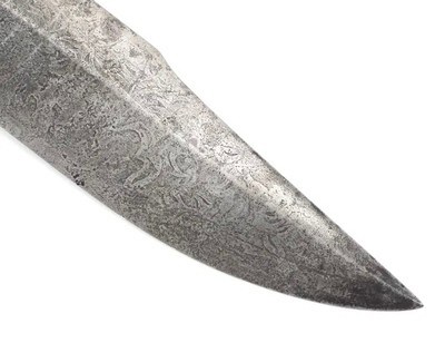 Civil War Bowie knife. Etched blade. C. S. - Image 11 of 14