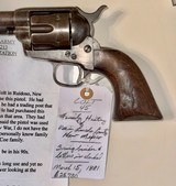 NEW MEXICO LINCOLN COUNTY WARS, COLT .45 SINGLE ACTION. - Image 2 of 8