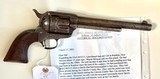 NEW MEXICO LINCOLN COUNTY WARS, COLT .45 SINGLE ACTION. - Image 1 of 8